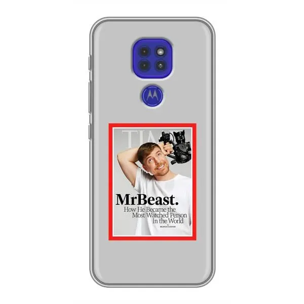 Чехол с принтом «TIME Beast» для Motorola MOTO G9 Play