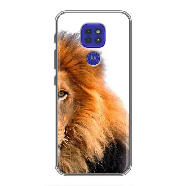 Чохол з принтом «Лев грива» для Motorola MOTO G9 Play