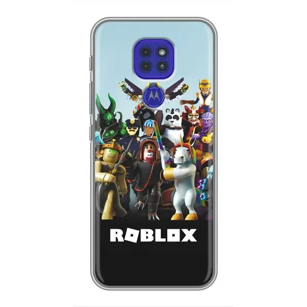 Чехол с принтом «ROBLEX» для Motorola MOTO G9 Play