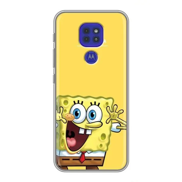 Чехол с принтом «Губка Боб» для Motorola MOTO G9 Play
