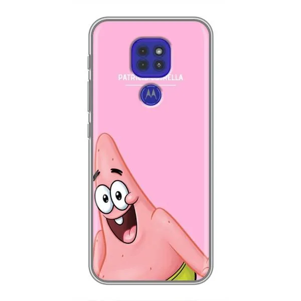 Чехол с принтом «Персонаж Патрик» для Motorola MOTO G9 Play