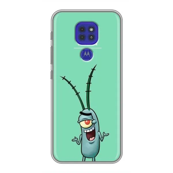 Чехол с принтом «Персонаж Планктон» для Motorola MOTO G9 Play
