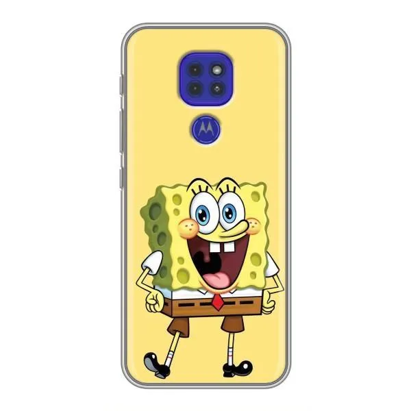 Чехол с принтом «Веселый Спанч Боб» для Motorola MOTO G9 Play