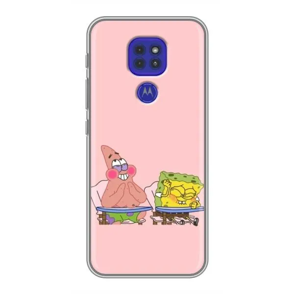 Чехол с принтом «За партой» для Motorola MOTO G9 Play