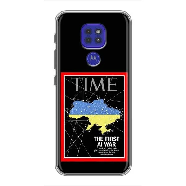 Чехол с принтом «TIME Ukraine» для Motorola MOTO G9 Play