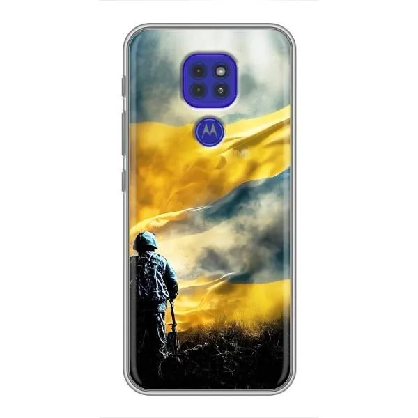 Чехол с принтом «Война» для Motorola MOTO G9 Play