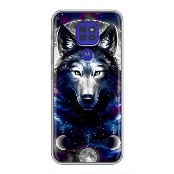 Чохол з принтом «Вовк» для Motorola MOTO G9 Play