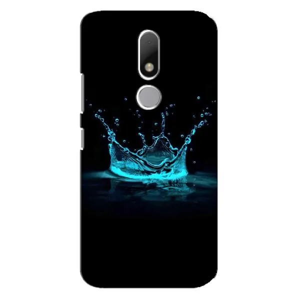 Чехол с принтом «Капля короны» для Motorola Moto M