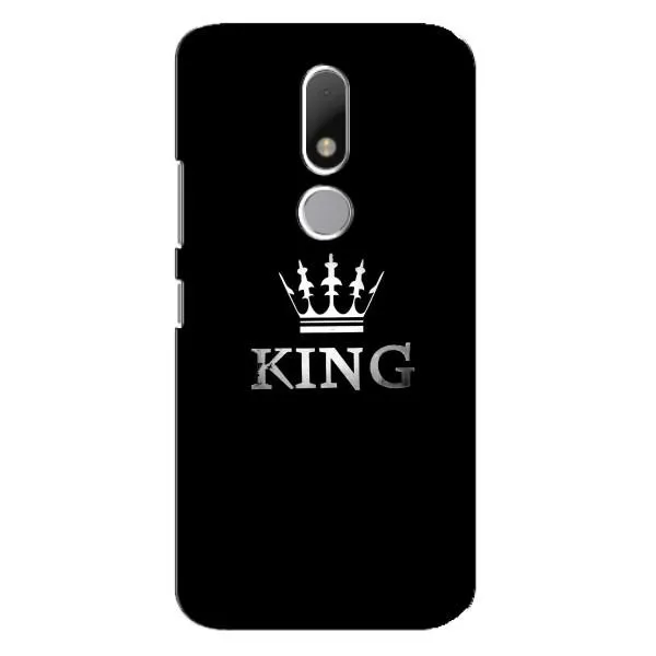Чехол с принтом «KING» для Motorola Moto M