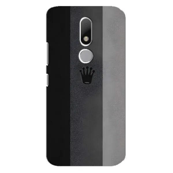 Чехол с принтом «Коронка» для Motorola Moto M