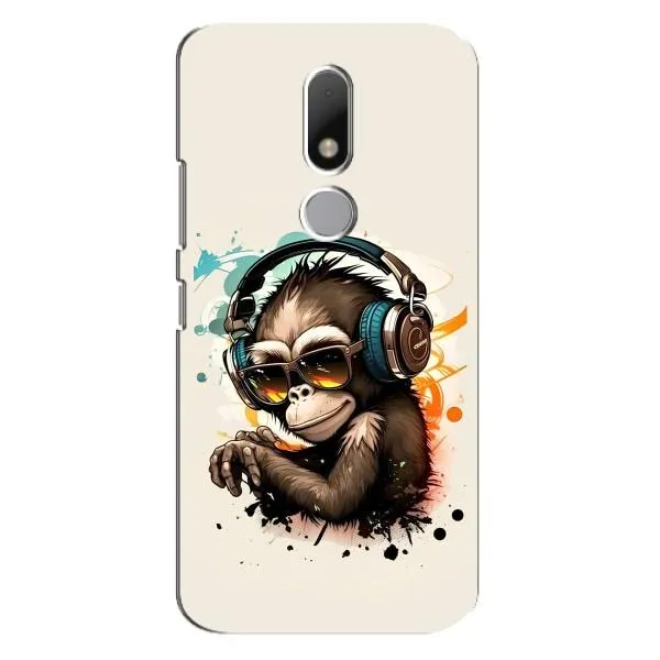 Чехол с принтом «Макака в наушниках» для Motorola Moto M Чехол с принтом «Макака в наушниках» для Motorola Moto M