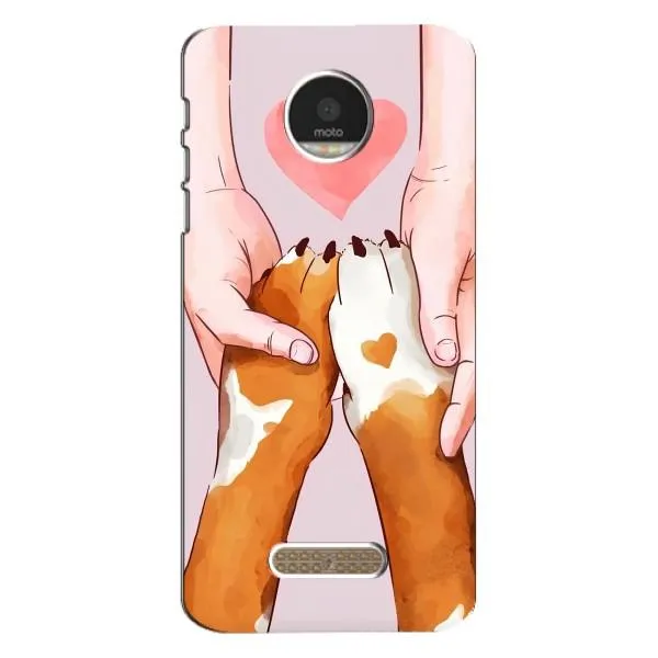 Чехол с принтом «Любовь к собакам» для Motorola MOTO Z Чехол с принтом «Любовь к собакам» для Motorola MOTO Z