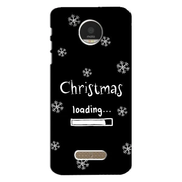 Чехол с принтом «Christmas loading» для Motorola MOTO Z