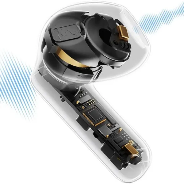 Беспроводные TWS наушники Baseus Bass BS1 Adaptive ANC (A00101) — Черный — фото 3