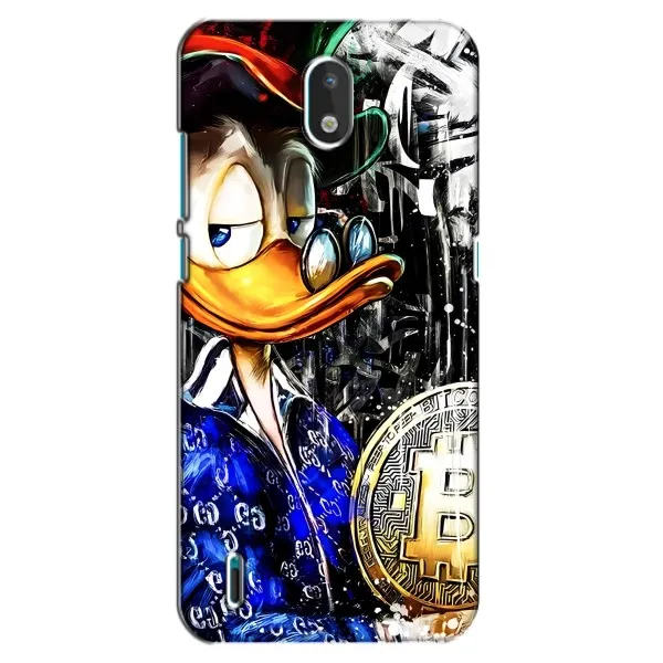 Чехол с принтом «Биткойн Скрудж» для Nokia 1.3