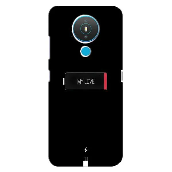 Чехол с принтом «Love battery» для Nokia 1.4 Чехол с принтом «Love battery» для Nokia 1.4