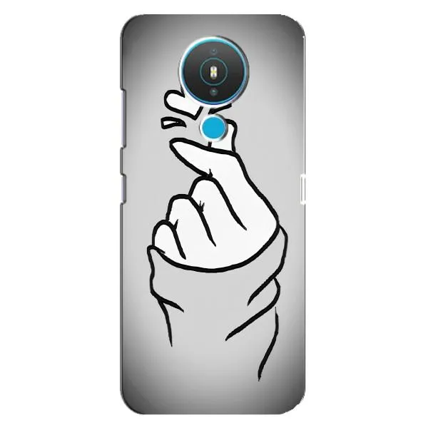 Чохол з принтом «Значок Love» для Nokia 1.4