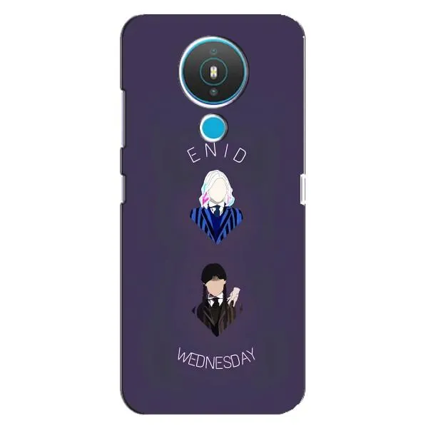 Чехол с принтом «Уэнздей и подруга» для Nokia 1.4