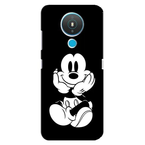 Чехол с принтом «Микки на черном» для Nokia 1.4