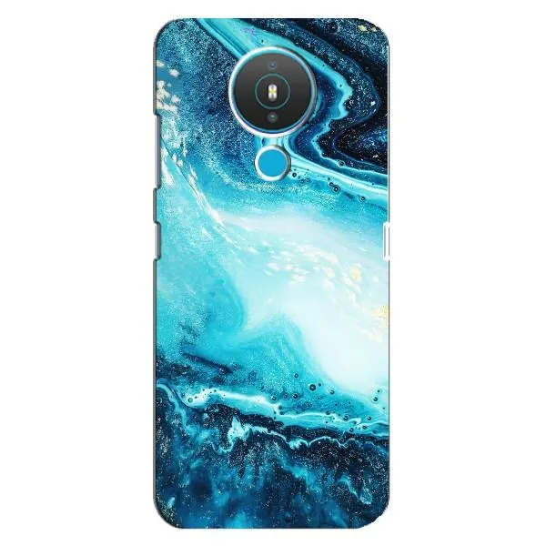 Чехол с принтом «Голубой мрамор» для Nokia 1.4 Чехол с принтом «Голубой мрамор» для Nokia 1.4