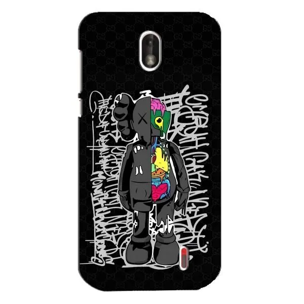 Чехол с принтом «Стиль Bearbrick» для Nokia 1