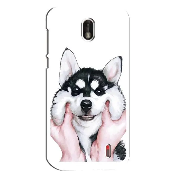 Чехол с принтом «Довольный Хаски» для Nokia 1