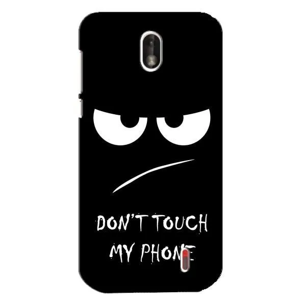 Чехол с принтом «Dont Touch» для Nokia 1