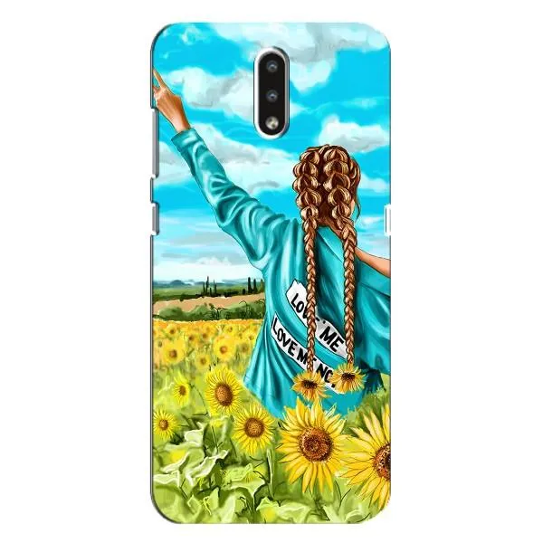 Чехол с принтом «Украиночка» для Nokia 2.3