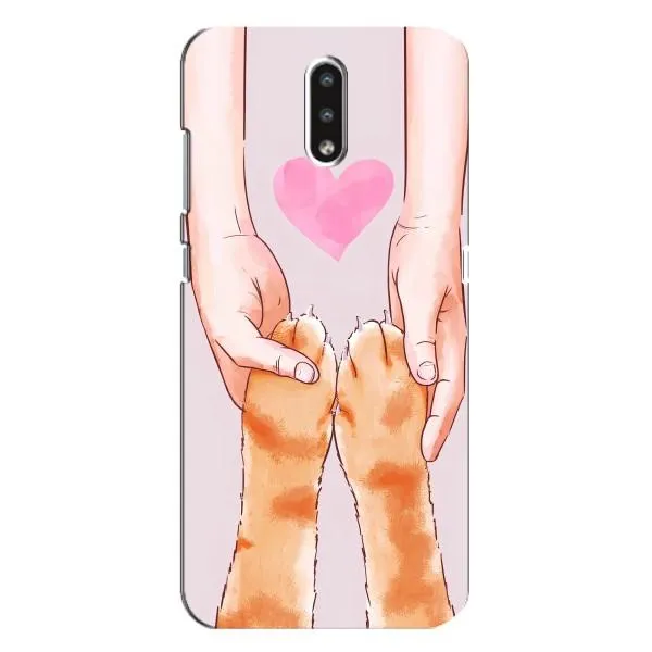 Чехол с принтом «Любовь к котикам» для Nokia 2.3 Чехол с принтом «Любовь к котикам» для Nokia 2.3