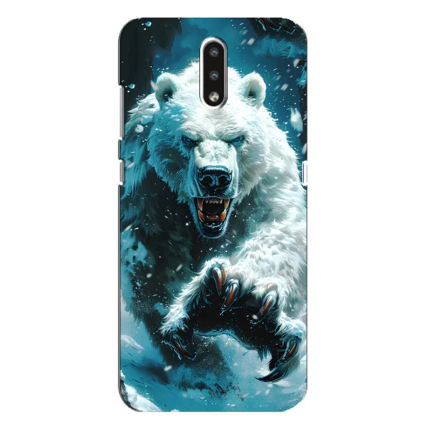 Чехол с принтом «Полярный медведь» для Nokia 2.3
