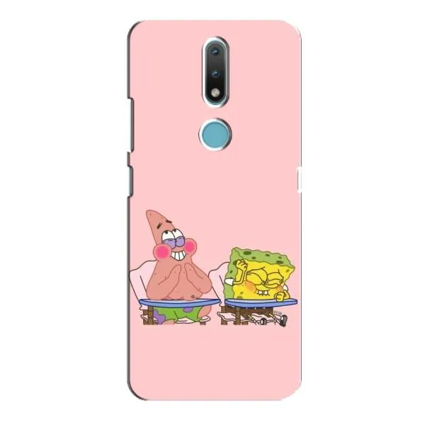 Чехол с принтом «За партой» для Nokia 2.4