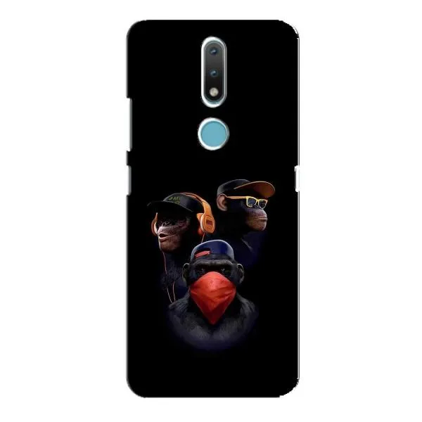 Чохол з принтом «Три мавпи» для Nokia 2.4
