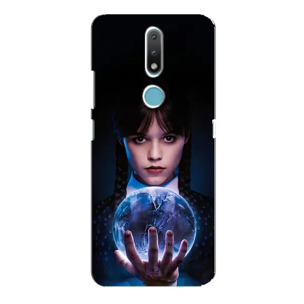 Чохол з принтом «Магічна сфера Венздей» для Nokia 2.4