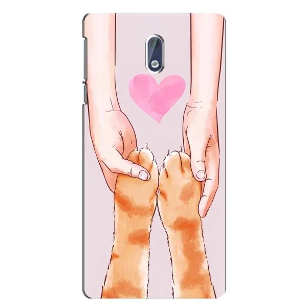 Чехол с принтом «Любовь к котикам» для Nokia 3.1 Чехол с принтом «Любовь к котикам» для Nokia 3.1