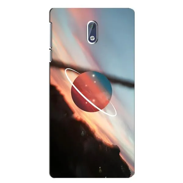 Чехол с принтом «Сатурн» для Nokia 3.1