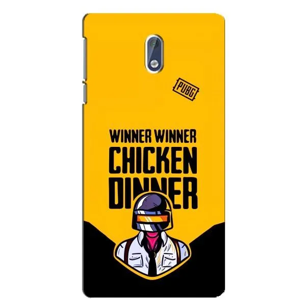 Чехол с принтом «Pubg шлем» для Nokia 3