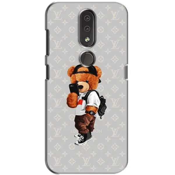 Чехол с принтом «Мишка Луи» для Nokia 4.2