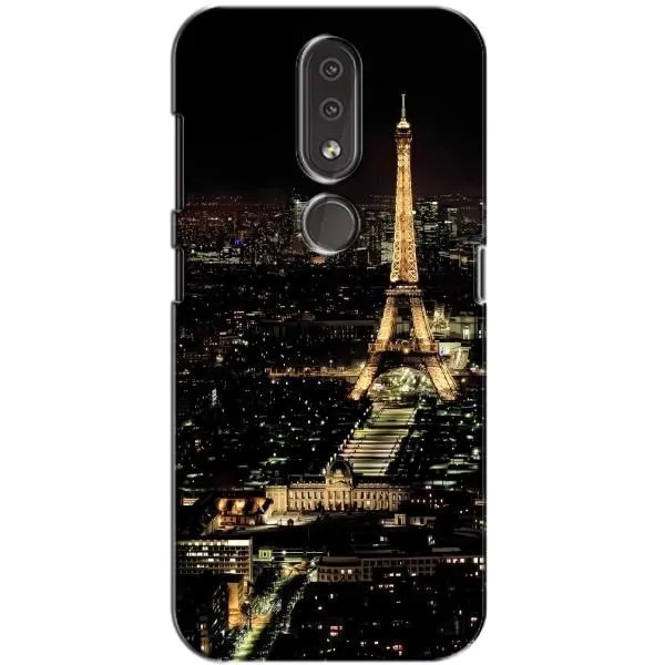 Чехол с принтом «Ночной Париж» для Nokia 4.2