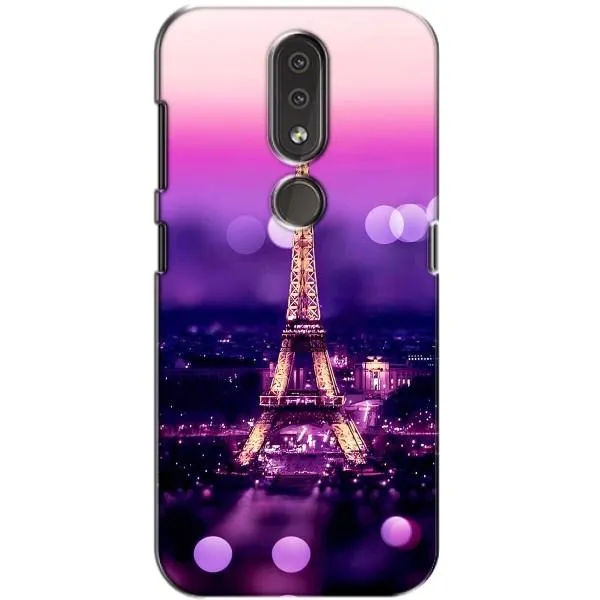 Чехол с принтом «Париж Башня» для Nokia 4.2
