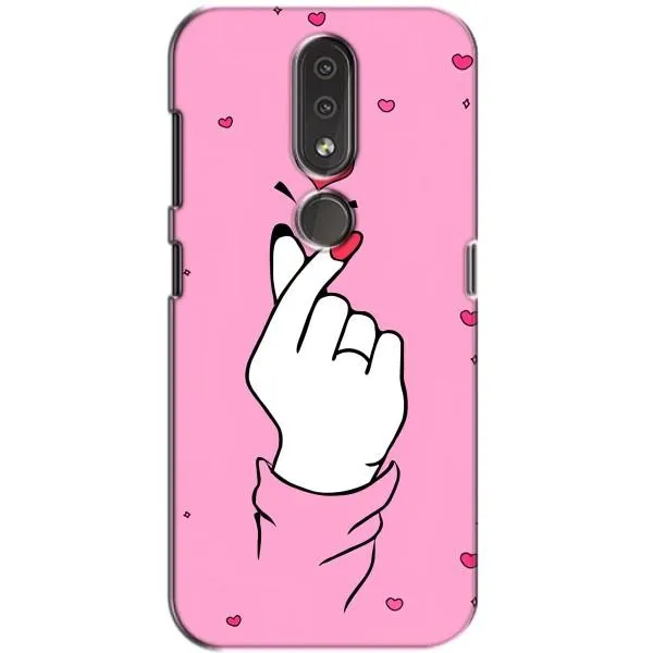 Чехол с принтом «Знак Love» для Nokia 4.2