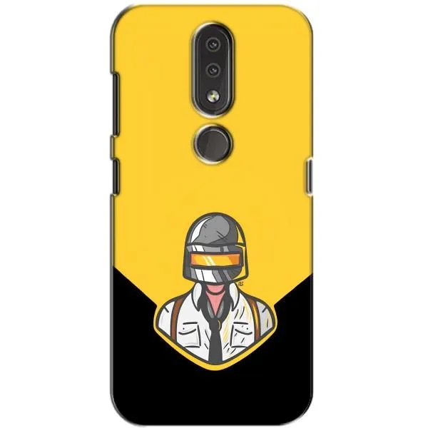 Чехол с принтом «Пабг в шлеме» для Nokia 4.2 Чехол с принтом «Пабг в шлеме» для Nokia 4.2