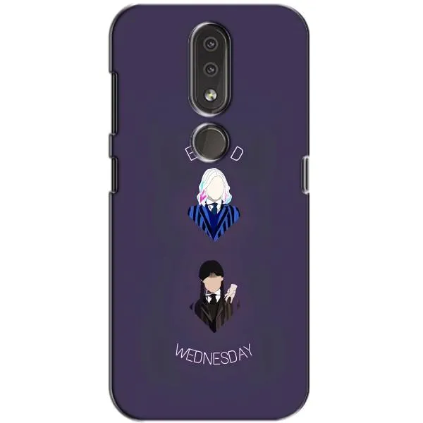 Чехол с принтом «Уэнздей и подруга» для Nokia 4.2 Чехол с принтом «Уэнздей и подруга» для Nokia 4.2