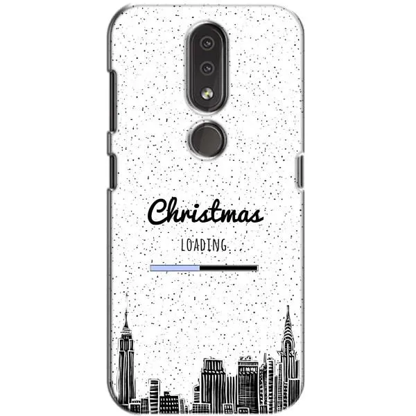 Чехол с принтом «Рождество загружается» для Nokia 4.2