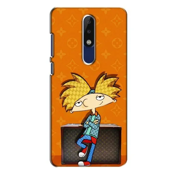 Чехол с принтом «Арнольд» для Nokia 5.1 Plus (X5)