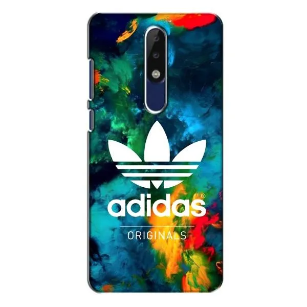 Чехол с принтом «Яркий Адидас» для Nokia 5.1 Plus (X5)