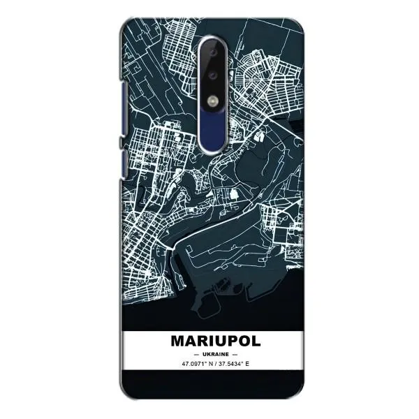Чохол з принтом «Маріуполь» для Nokia 5.1 Plus (X5) Чохол з принтом «Маріуполь» для Nokia 5.1 Plus (X5)