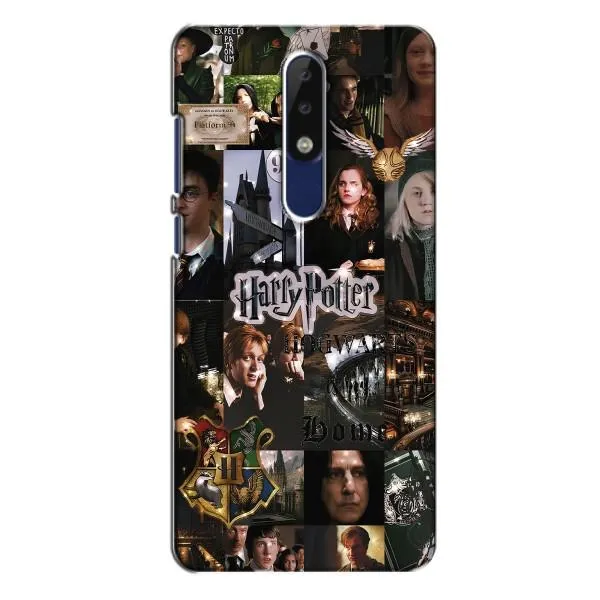 Чехол с принтом «коллаж Гарри Поттер» для Nokia 5.1 Plus (X5)