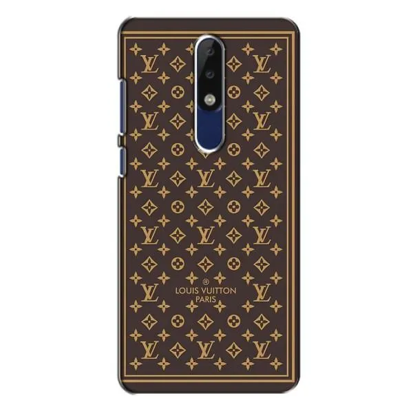 Чехол с принтом «обои LV» для Nokia 5.1 Plus (X5)