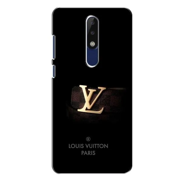 Чехол с принтом «ремешок LV» для Nokia 5.1 Plus (X5)