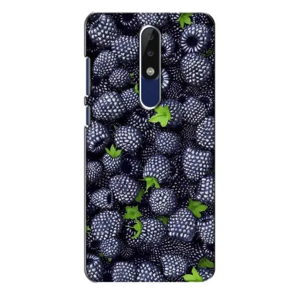 Чехол с принтом «Ежевика» для Nokia 5.1 Plus (X5)